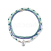 3Pcs 3 Style Natural Pearl & Glass Seed Beaded Necklaces Set NJEW-JN03961-1