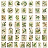 50Pcs PVC Waterproof Self-Adhesive Cartoon Plant Series Picture Stickers STIC-Q008-04A-2