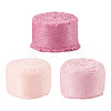 3 Rolls 3 Colors Polyester Frayed Fringe Ribbon OCOR-TA0003-81A-1