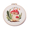 DIY Mushroom Pattern Embroidery Kits for Beginner PW-WG19BB4-01-1