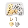 DICOSMETIC 24Pcs 2 Style Stainless Steel Charms STAS-DC0001-81-1