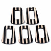 Resin & Wood Pendants LS-X-RESI-N025-013A-B02-1