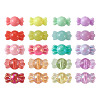  Opaque Solid Color & Imitation Jelly & Transparent Styles Acrylic Beads MACR-TA0001-15-11