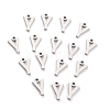 Non-Tarnish 304 Stainless Steel Pendants STAS-F267-10G-P-1