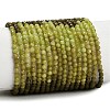 Gradient Color Natural Yellow Green Opal Beads Strands GG-CBA9722-A01-3mm-2