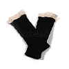 Acrylic Fiber Yarn Knitting Fingerless Gloves COHT-PW0002-05B-1