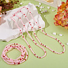 Resin Beads Bracelets BJEW-TAC0080-01D-5