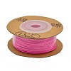 Eco-Friendly Dyed Round Nylon Cotton String Threads Cords OCOR-L001-821-202-2