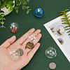   8 Sets 2 Style Glass Dome Cover DJEW-PH0001-28-3