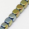 Electroplate Non-magnetic Synthetic Hematite Beads Strands G-J172-2x2mm-06-3