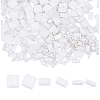 300Pcs 3 Styles 2-Hole Opaque Glass Seed Beads SEED-HY0001-36A-1