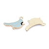 Alloy Enamel Connector Charms PALLOY-Q467-01G-01-2