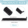 Polyester with Latex Silk Replacement Visor Curl  Cord DIY-WH0888-579A-2