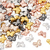 90Pcs 6 Colors Electroplate Glass Beads EGLA-TA0013-29-3