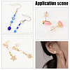 36Pcs 3 Colors Silicone Ear Nuts SIL-AR0001-08-6