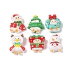 Christmas Opaque Resin Decoden Cabochons RESI-S391-09-1