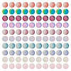 200Pcs 10 Colors Crackle Glass Beads Strands GLAA-TA0003-31A-1