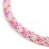4MM Braided Nylon Cord Bracelets FIND-A057-01G-19-2