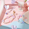 30Pcs Transparent Glass Beads GLAA-TADJ0001-02F-5