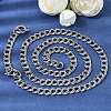 7MM 201 Stainless Steel Double Link Chains Necklaces for Unisex NJEW-K302-21P-5