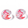 Transparent Clear Acrylic Beads MACR-N008-56T-4