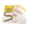 DIY Paper Quilling Strips Sets: 16 Color Paper Quilling Strips X-DIY-R041-05-1