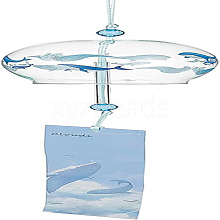 Glass Wind Chime HJEW-WH0028-24