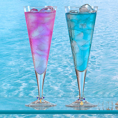 24Pcs 6 Styles Alloy Wine Glass Charms AJEW-GO00014-1
