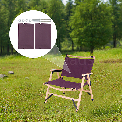 Cloth Folding Chair Cover AJEW-WH20001-78A-04-1