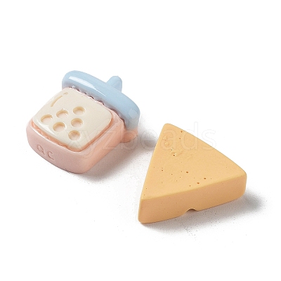 Opaque Resin Decoden Cabochons CRES-M026-07-1