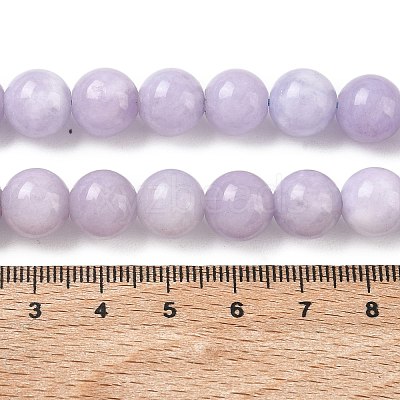 Dyed Natural Malaysia Jade Beads Strands G-G021-02C-27-1