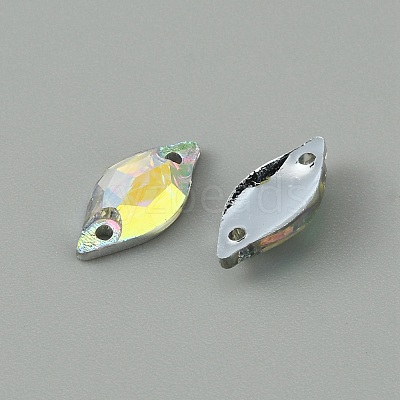 Sew on Rhinestone RESI-WH0034-22B-1