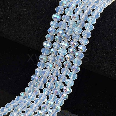 Electroplate Glass Beads Strands LS-EGLA-A034-J2mm-L07-1