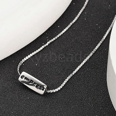 304 Stainless Steel Serpentine Chain Necklaces NJEW-K255-33P-1