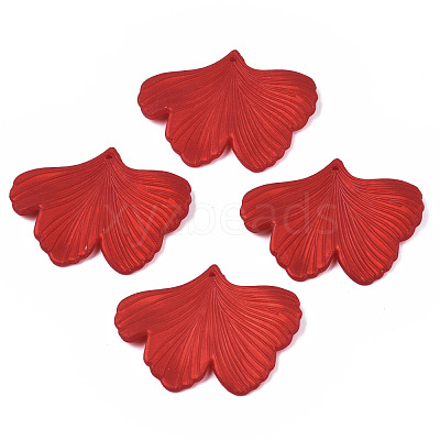 Rubberized Style Opaque Acrylic Pendants ACRP-T010-06-1