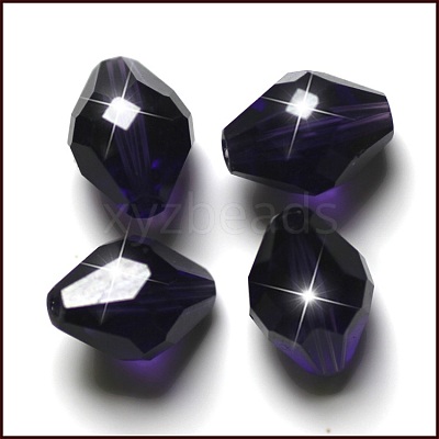 Imitation Austrian Crystal Beads SWAR-F054-13x10mm-27-1