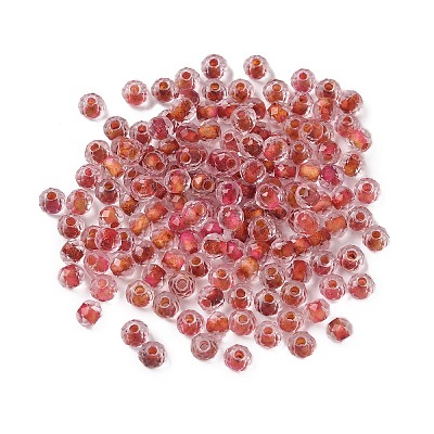 130Pcs 10G Transparent Glass Seed Beads GLAA-V001-07F-1