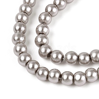 Baking Paint Glass Pearl Bead Strands HY-Q003-3mm-81-A-1