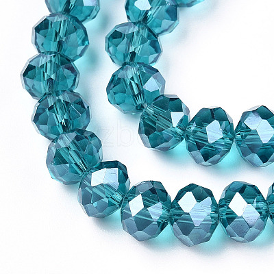 Electroplate Glass Beads Strands LS-EGLA-A034-T1mm-A33-1