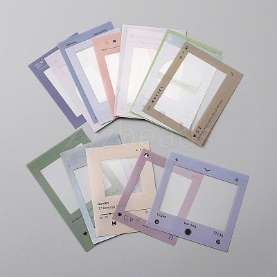 Raining Night Theme PET Plastic Visible Decorative Stickers DIY-WH0304-534-1