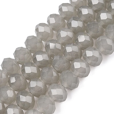 Glass Beads Strands EGLA-A044-J8mm-D10-1