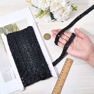 Plastic & Polyester Paillette Beads OCOR-WH20016-04G-1