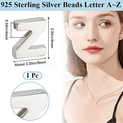 Sterling Silver Beads STER-WH20005-02Z-1
