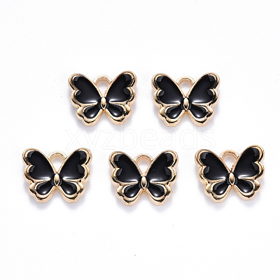 Alloy Enamel Charms X-ENAM-S121-070C-1