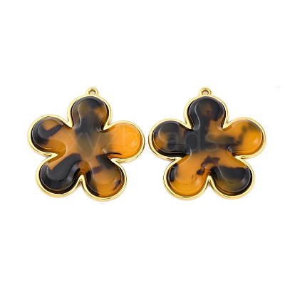 304 Stainless Steel Pendants STAS-V004-06G-06-1
