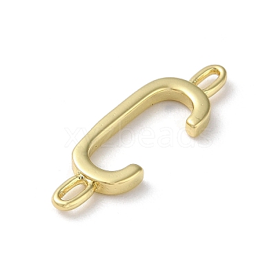 Rack Plating Brass Connector Charms KK-P245-07G-C-1