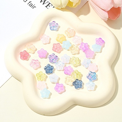 30Pcs Baking Paint Glass Beads GLAA-FS0001-97H-1