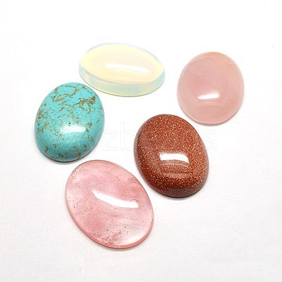 Gemstone Cabochons G-G529-15x20mm-M2-1