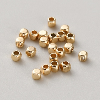 Brass Beads LS-KK-WH0088-24A-G-1