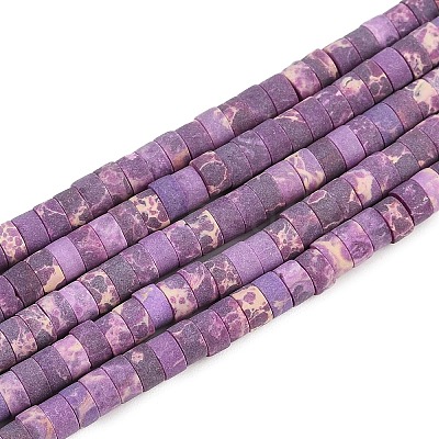 Dyed Synthetic Imperial Jasper Beads Strands G-Z089-A03-K-1